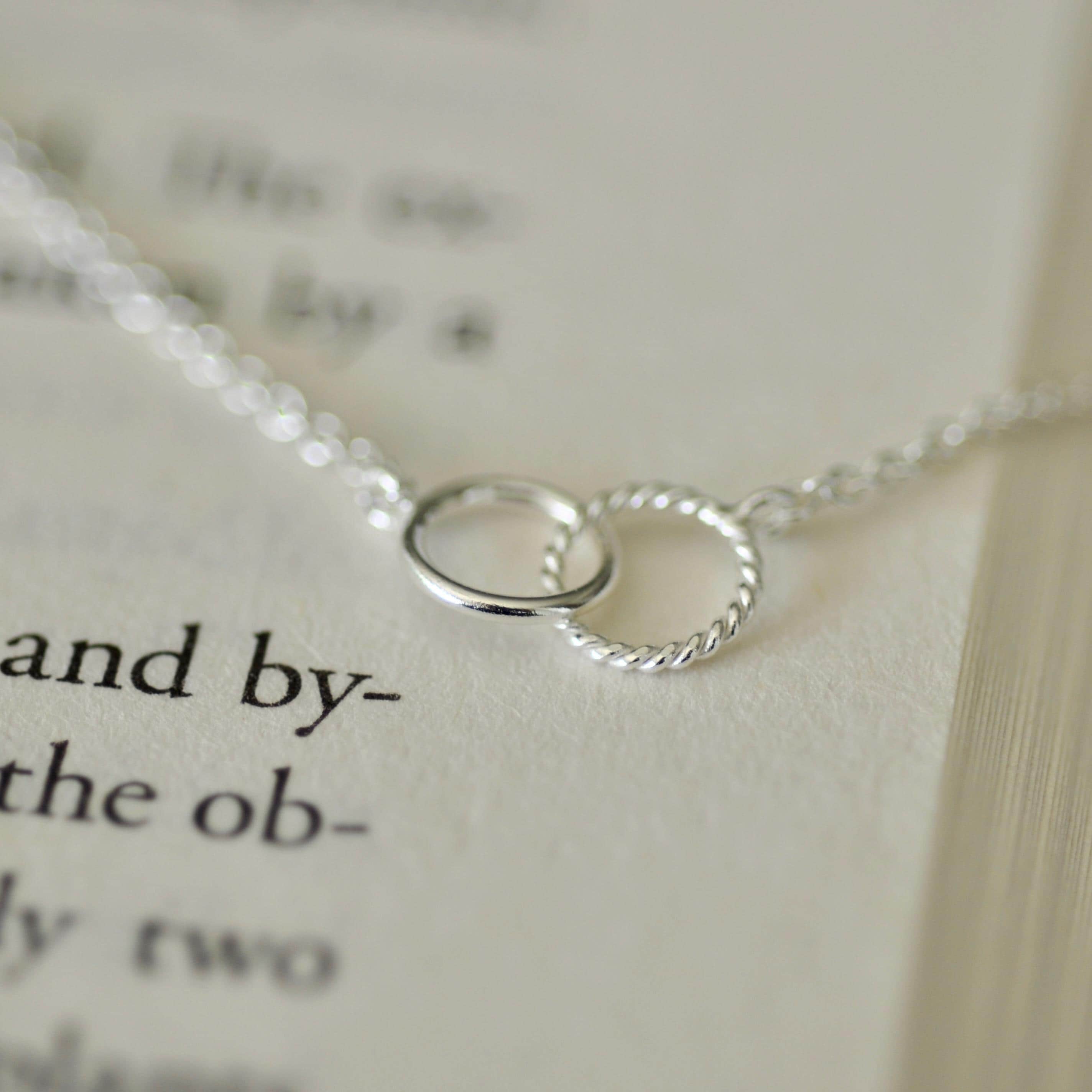 Buy Double Ring Necklace Online In India India