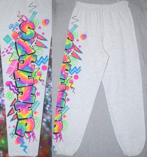 Airbrush Sweatpants Matching the 