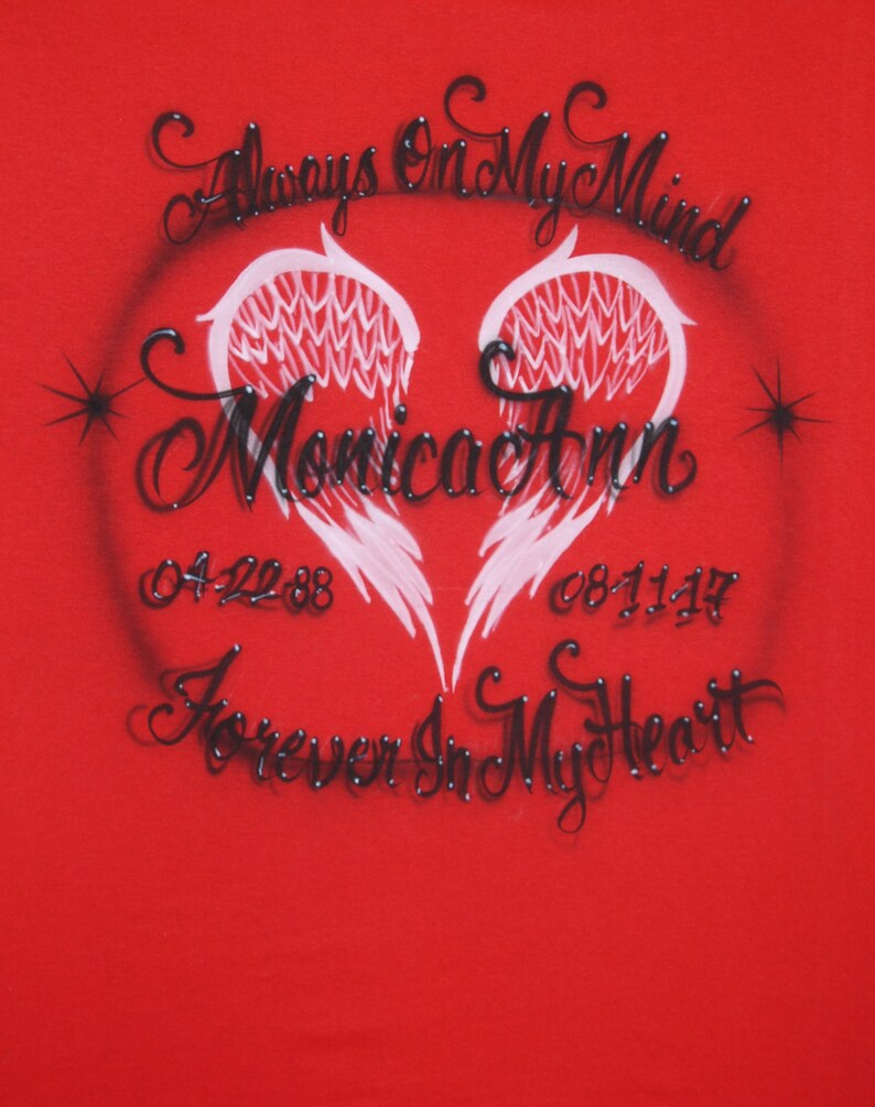 airbrush in loving memory