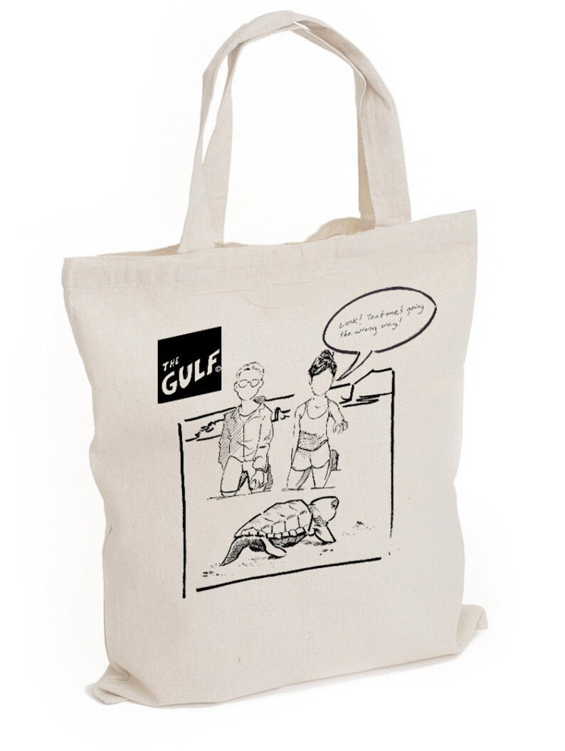 The Gulf Tote Bag: Turtle Watch image 1