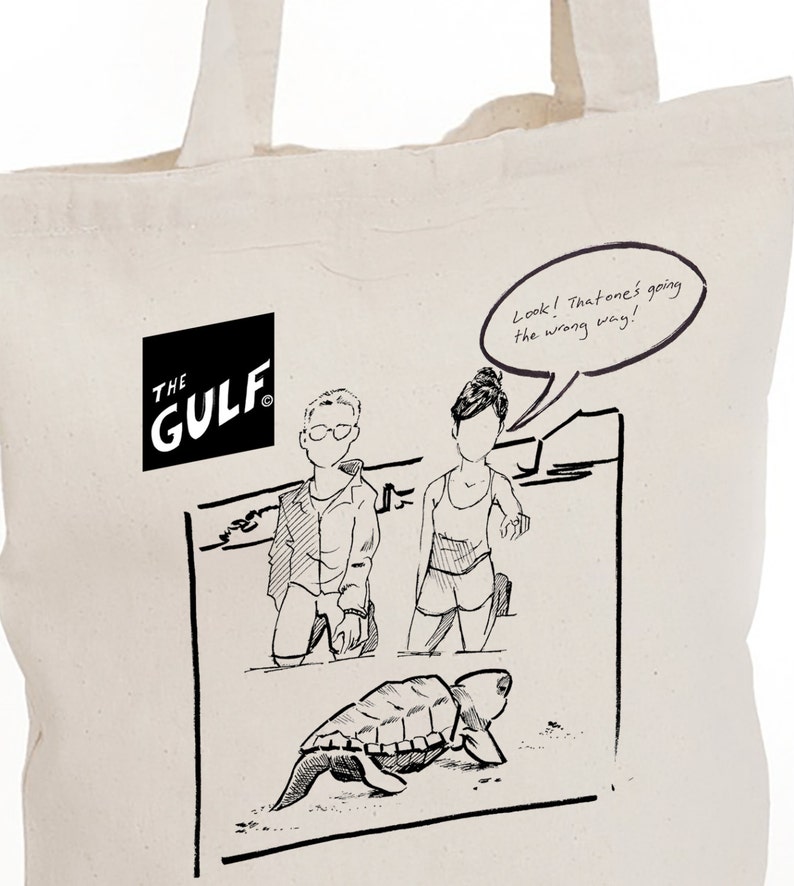 The Gulf Tote Bag: Turtle Watch image 2