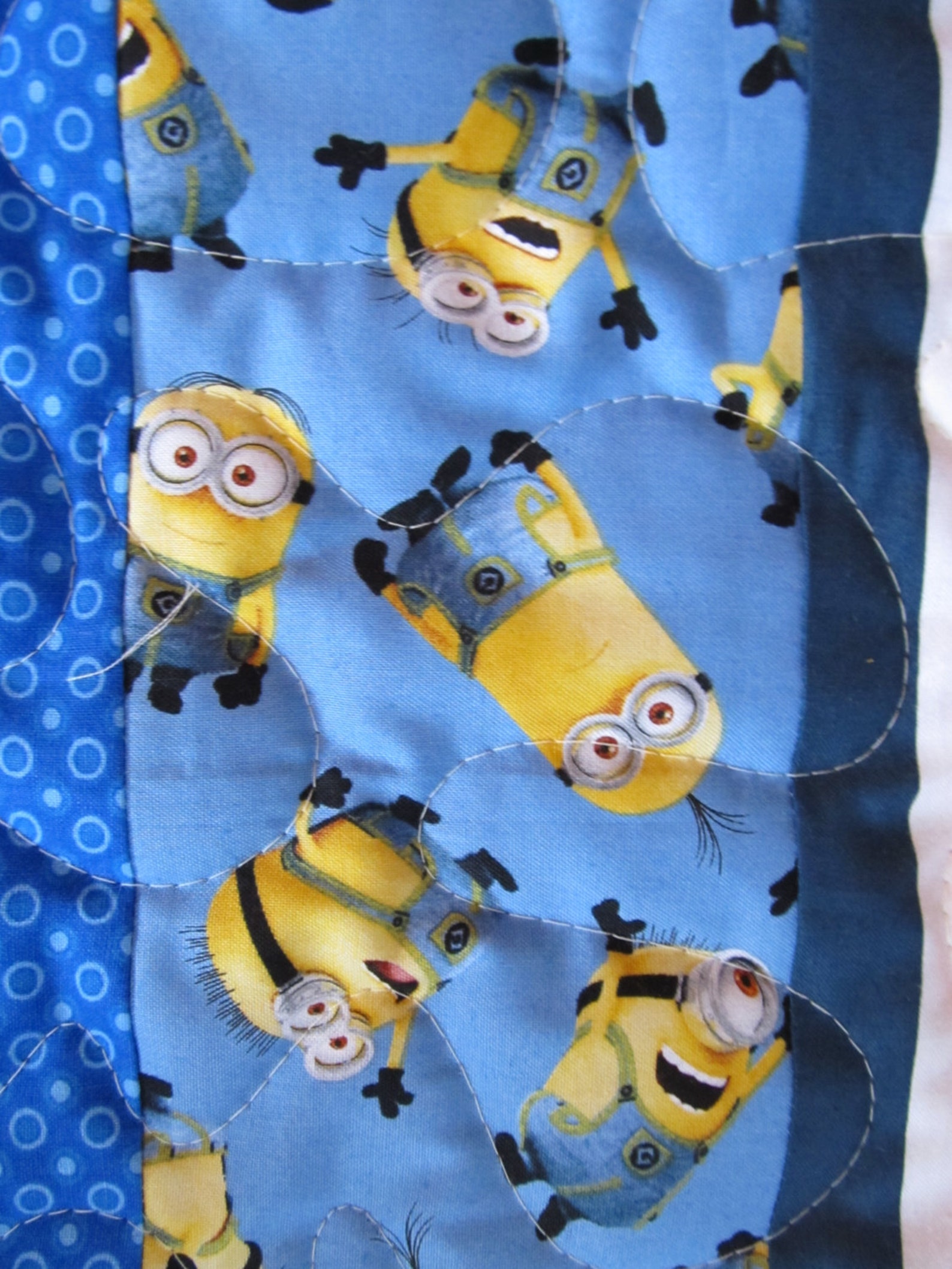 Minion Quilt 53 x 46 Etsy