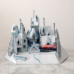 Wizard Magic Village PAPERCRAFT - Cut & Assemble Paper Model Kit