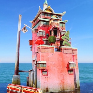 BADHUS - Papperspyssel - Häxpalats - Japanskt badhus av papper bild 7