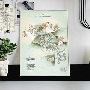 Ministerio del Tiempo - kaart - poster
