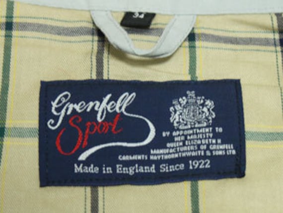 Spring Sale 90's Deadstock Grenfell Sports Harrington Jacket UK