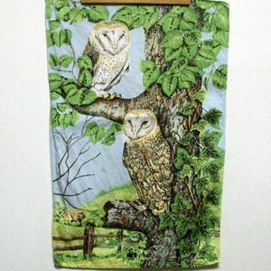 70&#39;s vintage Ulster Tea towel Irish linen made in Ireland