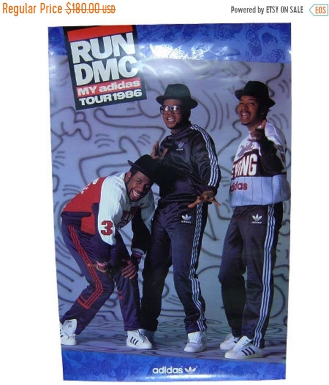 Amazon.co.jp: original item not for sale 80s RUN DMC Adidas