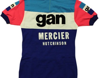 Maillot 70's Cycliste Vintage Miko Mercier - Vêtements