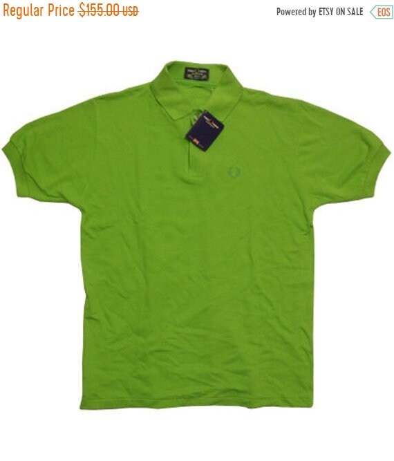 80's Vintage Deadstock Fred Perry Made in England Polo