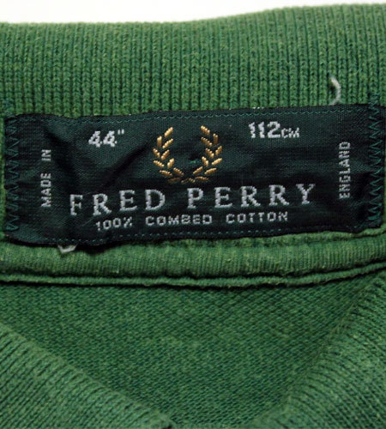 80s vintage Fred perry made in England polo shirts | Etsy