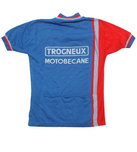 Maillot Cycliste vintage Motobécane Tricodor Cycles Acrylique 70'S - M