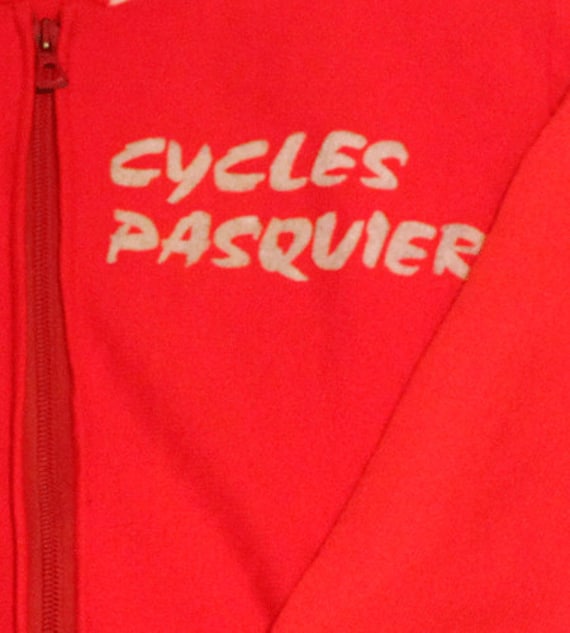 70年代のヴィンテージ サイクルジャージ フルジップ フランス製 - Etsy