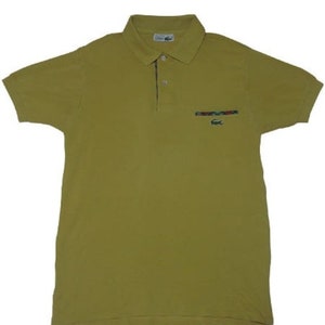 Polos Lacoste vintage de los años 70 fabricados en Francia