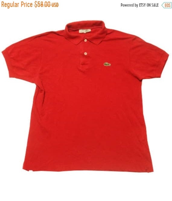 Walter Cunningham duidelijk influenza Buy 70's Vintage Lacoste Polo Shirts Made in France Online in India - Etsy