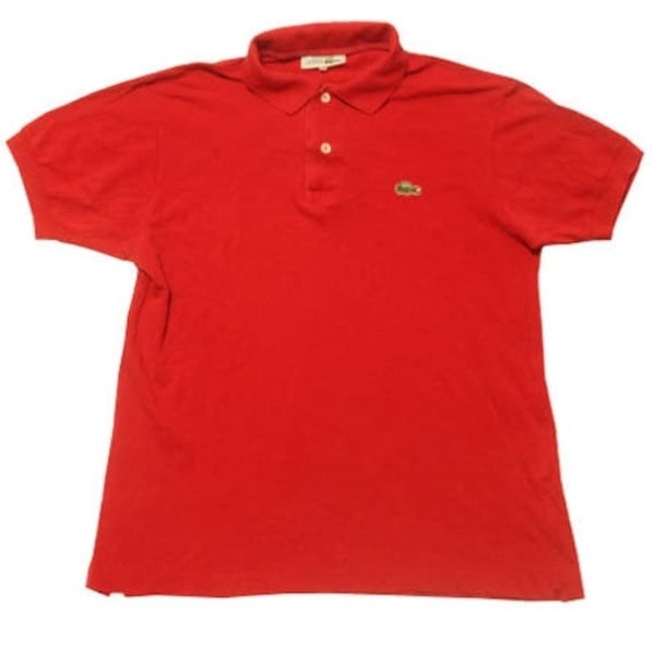 70's vintage Lacoste polo shirts made in France