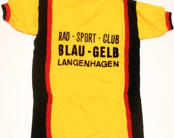 ベルギーの歴史を纏う逸品】ヴィンテージ Decca製 サイクルジャージ