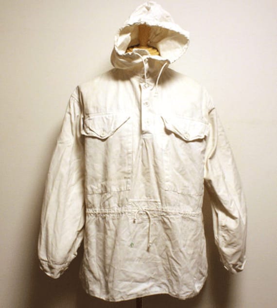 40's Swiss army snow camo smock