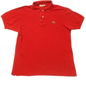 vintage lacoste polo shirt