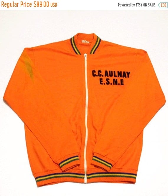 70's vintage cycling jersey made in France - image 1