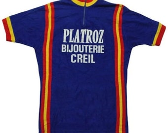 Maillot Cycliste Vintage TI Raleigh Campagnolo - Taille 2 (S) - Acrylique - France