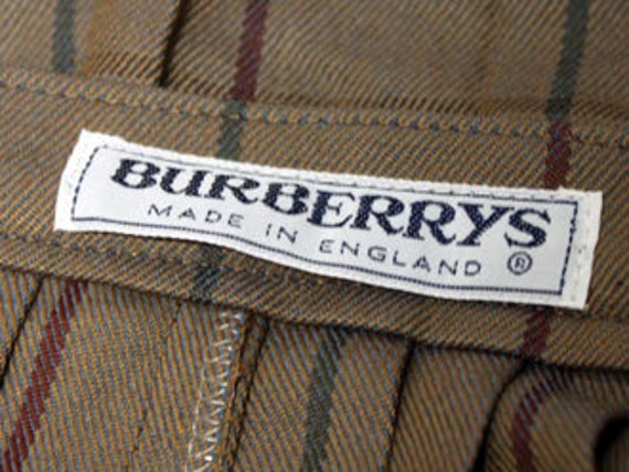 70s vintage Burberrys kilt skirt made in England - image 4