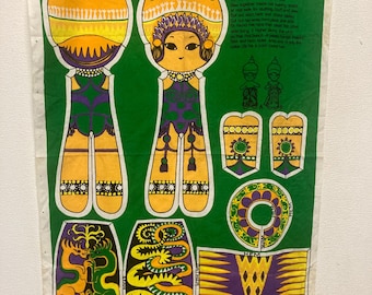 70's vintage Dead stock  BELINDA LYON MALEE A Thai Temple Dancer