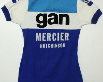 Maillot cycliste CANELLI INTERNATIONAL vintage MARTNAGE shirt 80's jersey 4 L