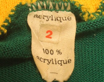 70年代のヴィンテージデッドストックFIATサイクルジャージ、ベルギー製