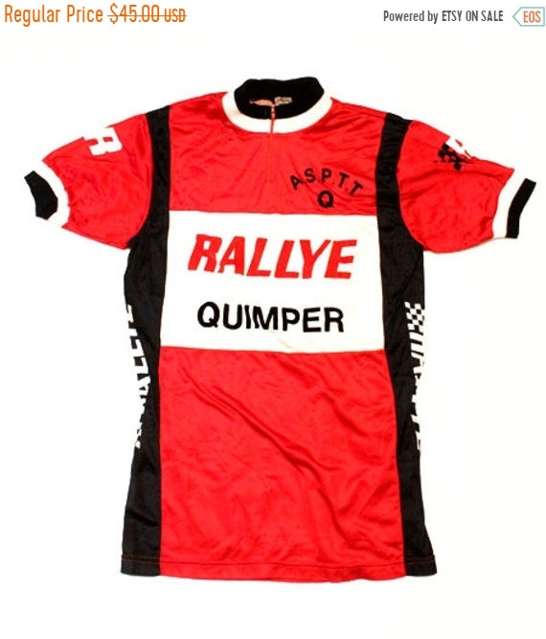 Maillot Cycliste Vintage équipe BOSTON Tour De France 1980 - Le Coq Sportif Taille 3