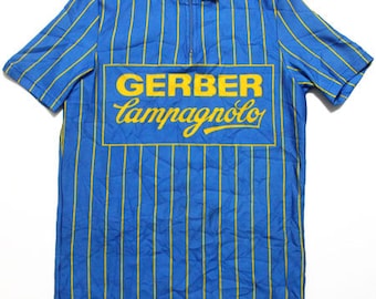 90's vintage GERBER Campagnolo cycling jersey