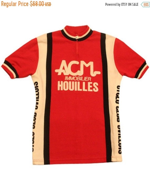 70's vintage cycle jersey made in France - image 1