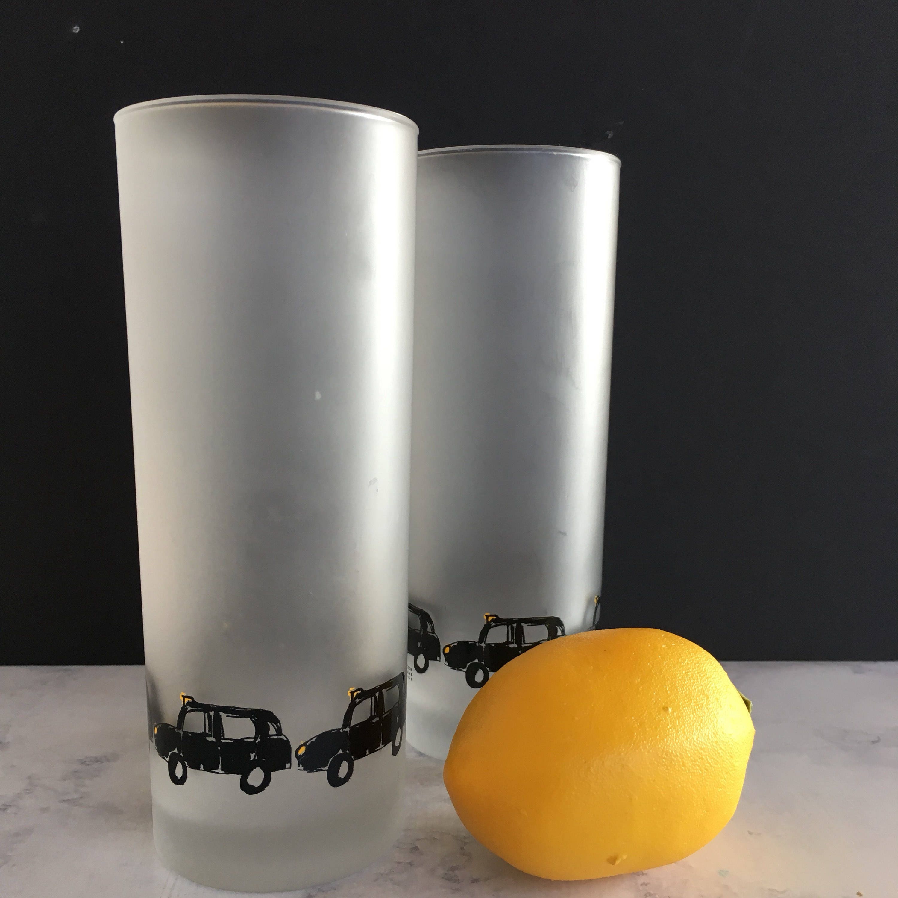 Vintage Dartington Designs France Collins Glasses set of 2 Etsy