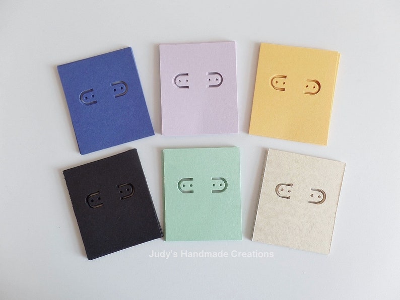 Earrings Cards 50 Assortment Color Cardstock Earring Cards Display Cards,Jewelry Cards,Earring Tags,Jewelry Package Cards Popular item