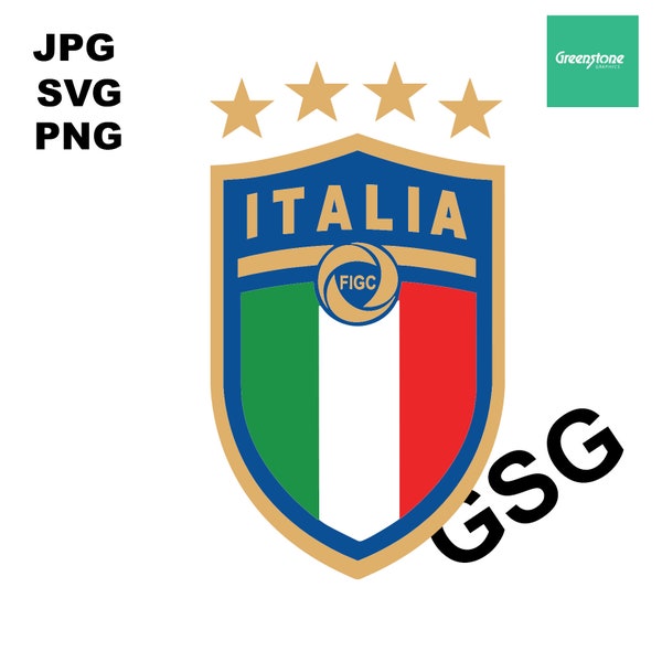 Italia Nationalteam Logo | Digitale Datei | Download Nur | SVG