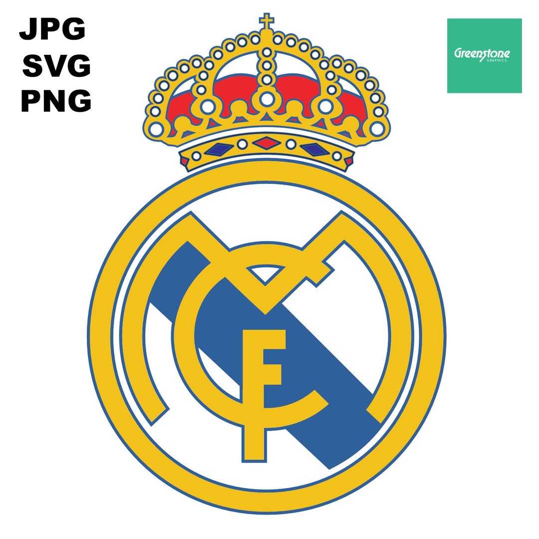 Real Madrid Logo Digital File Download Only SVG, PNG - Etsy