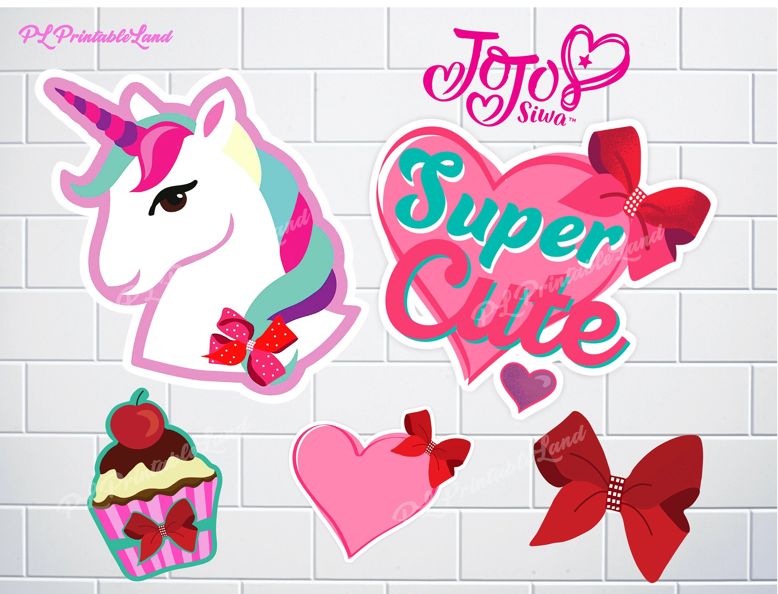 Download JOJO SIWA UNICORN Inspired Centerpieces Jojo Unicorn ...