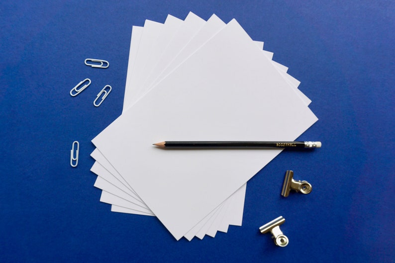 100 Sheets Short Grain Paper Bookbinding Paper A5 Paper Etsy