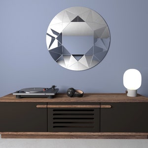 Modern TV console, sideboard, vinyl cabinet, media station.