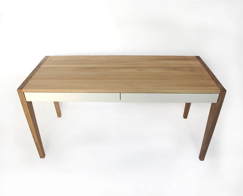 Solid Oak Wood Desk Writing Table Home Office Dining Solid Oak Wood Desk Writing Table Home