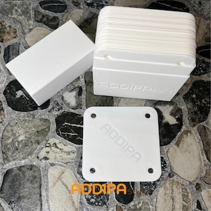 Tablet Webkarten - 36 Kartenset mit Aufbewahrungsbox - ADDIPA style 3D