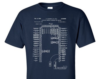 ENIAC First Programmable Computer Patent T-Shirt