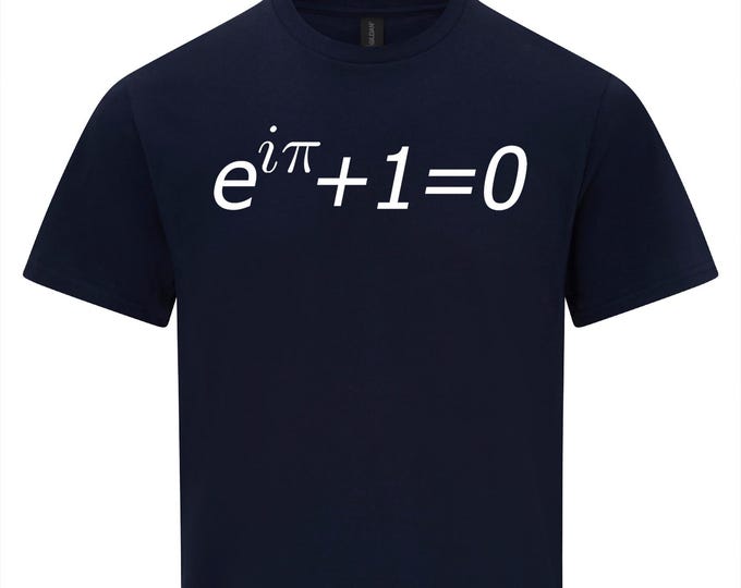 Euler's Identity Equation Math Mathematics T-Shirt