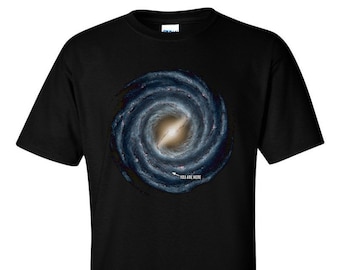 Milky way galaxy t shirt Clearance