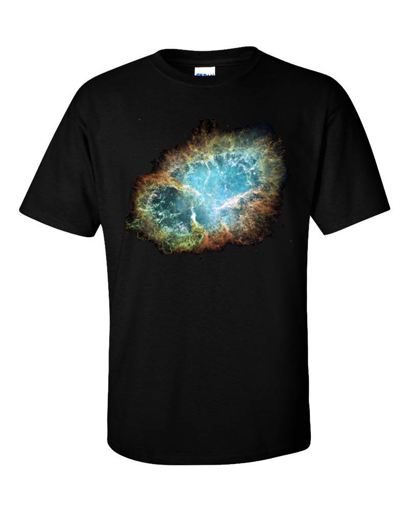 Image of Crab Nebula Hubble Space Telescope T-Shirt