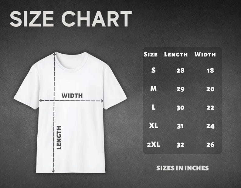 men's size chart