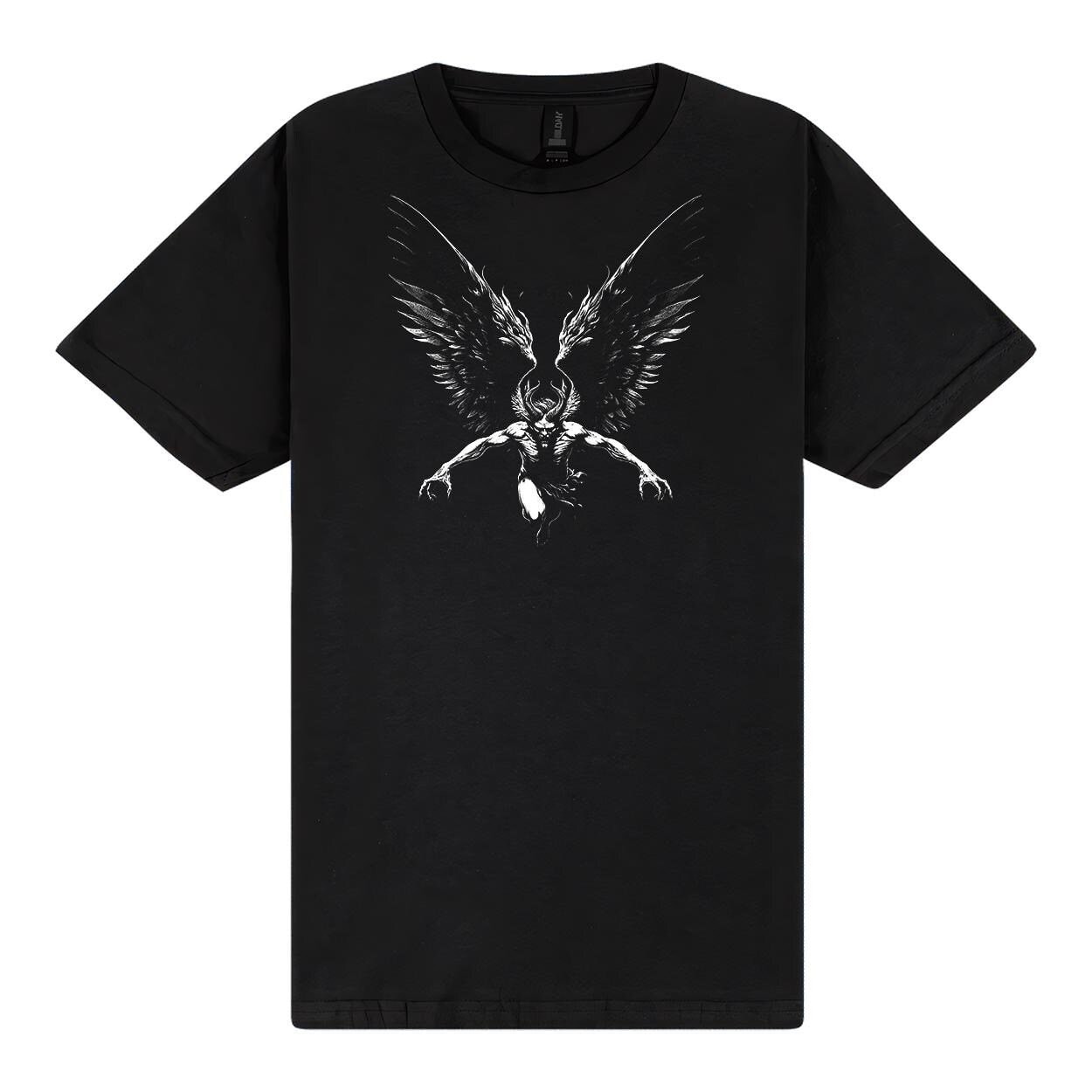 Winged Lucifer T-Shirt,  Gustave Doré Inspired Satan Descends T-Shirt