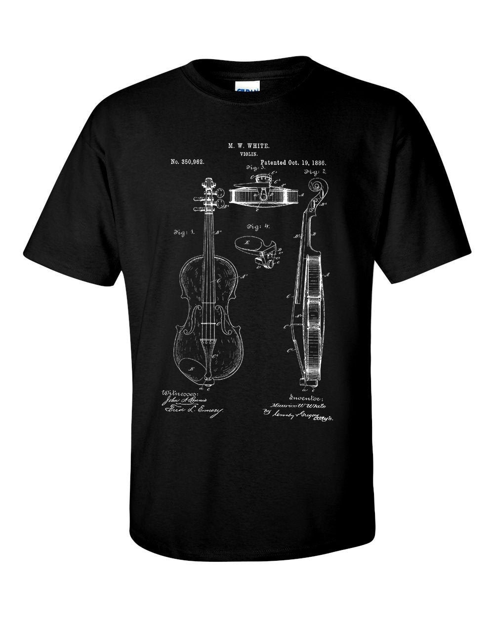 Violin Patent T-Shirt