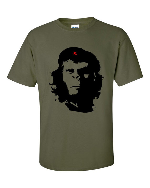 Che Guevara T-Shirt Men's XL Gray Shirt XLarge