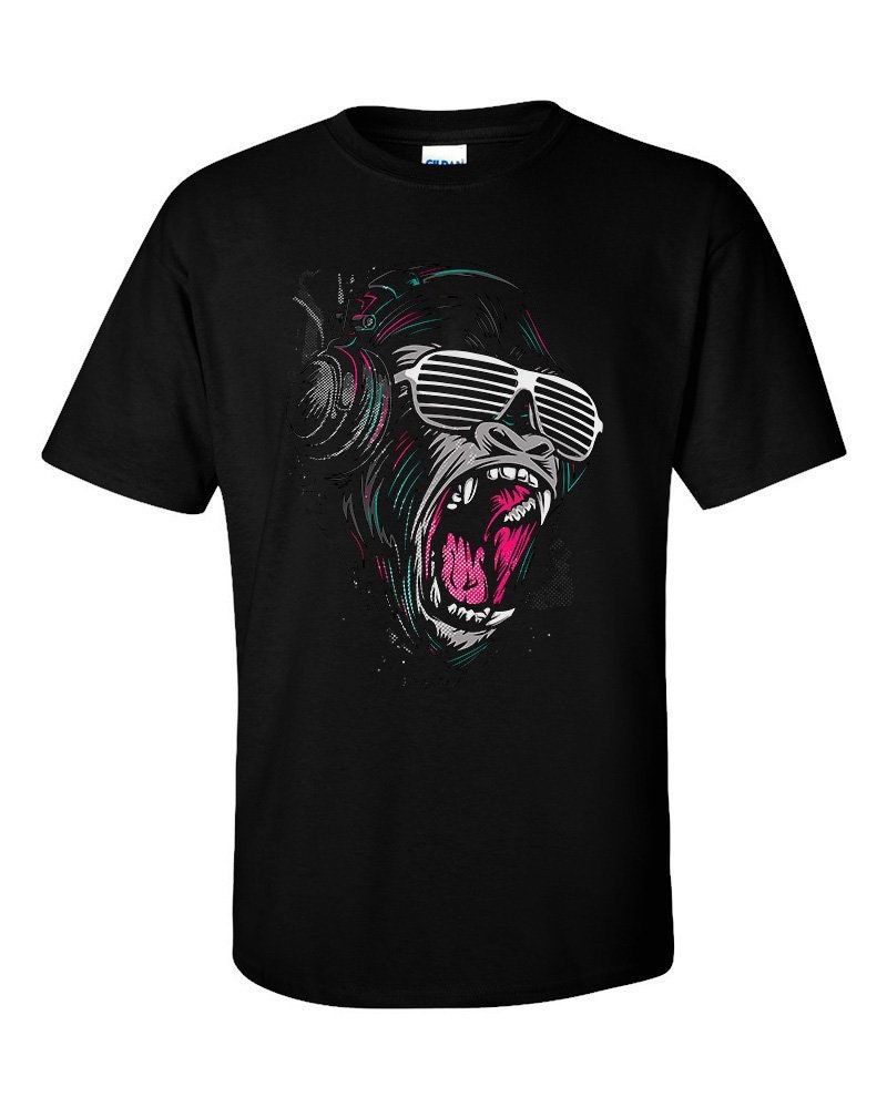 Image of Not Just Nerds Jungle Sound Monkey T-Shirt